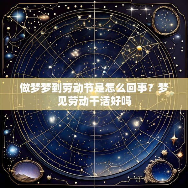 做梦梦到劳动节是怎么回事？梦见劳动干活好吗