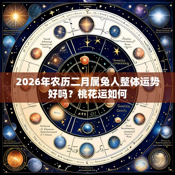 2026年农历二月属兔人整体运势好吗？桃花运如何
