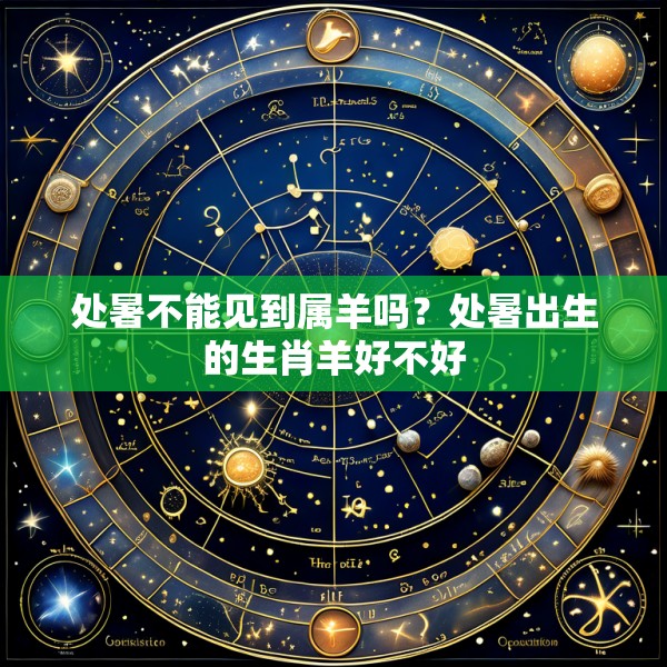 处暑不能见到属羊吗?处暑出生的生肖羊好不好