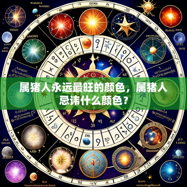 属猪人永远最旺的颜色,属猪人忌讳什么颜色?