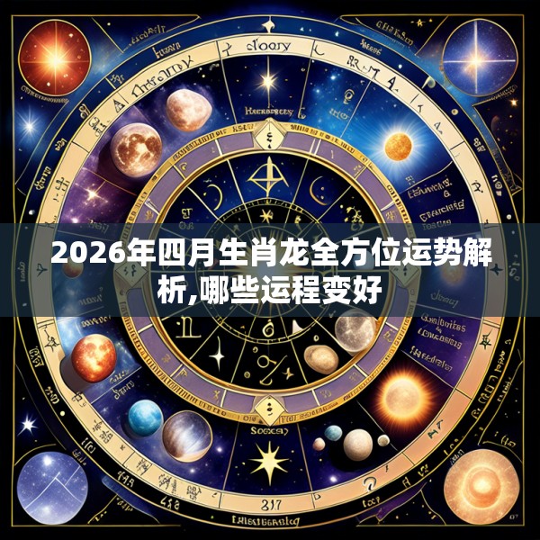 2026年四月生肖龙全方位运势解析,哪些运程变好