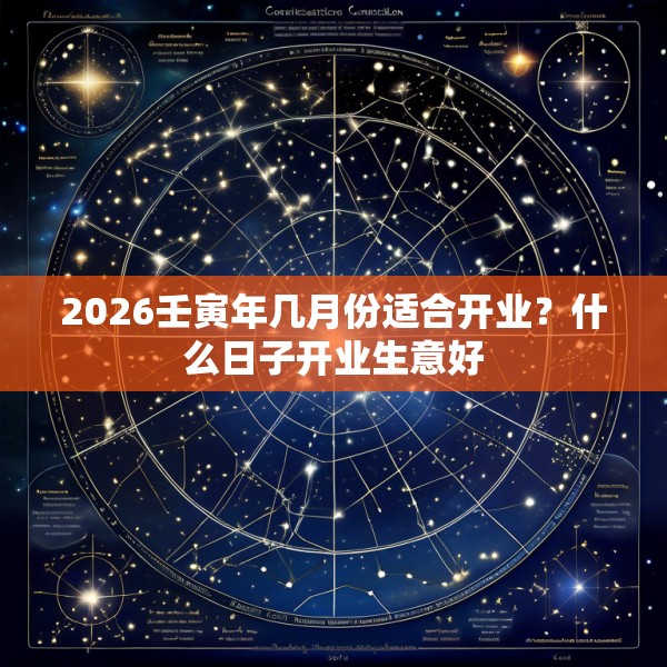 2026壬寅年几月份适合开业?什么日子开业生意好