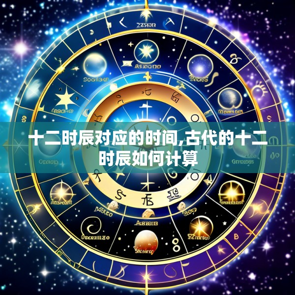 十二时辰对应的时间,古代的十二时辰如何计算