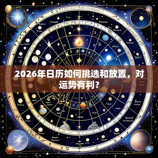 2026年日历如何挑选和放置,对运势有利?
