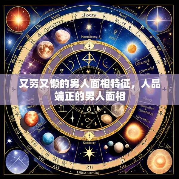 又穷又懒的男人面相特征，人品端正的男人面相