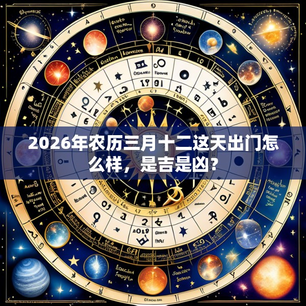 2026年农历三月十二这天出门怎么样，是吉是凶？