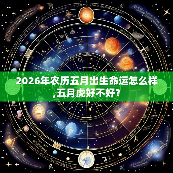 2026年农历五月出生命运怎么样,五月虎好不好？