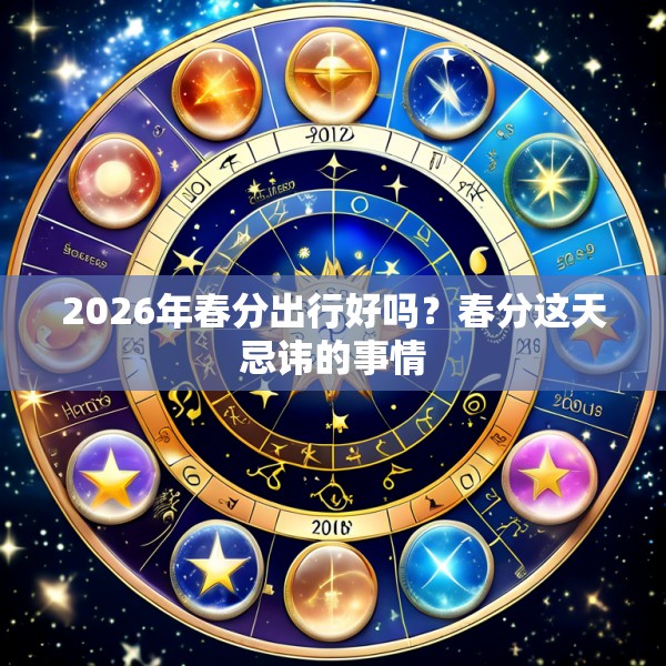 2026年春分出行好吗?春分这天忌讳的事情