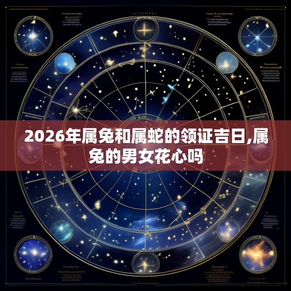 2026年属兔和属蛇的领证吉日,属兔的男女花心吗