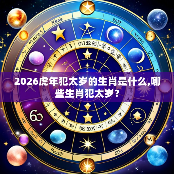 2026虎年犯太岁的生肖是什么,哪些生肖犯太岁？
