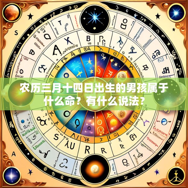 农历三月十四日出生的男孩属于什么命?有什么说法?
