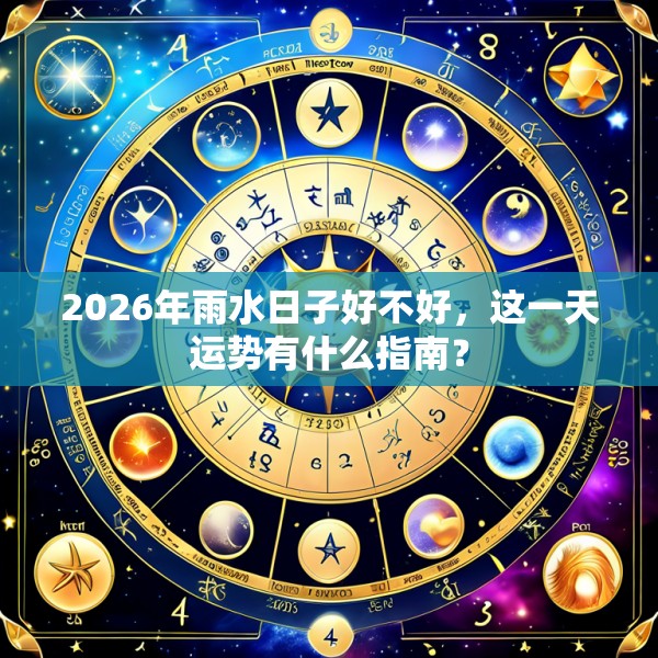2026年雨水日子好不好,这一天运势有什么指南?