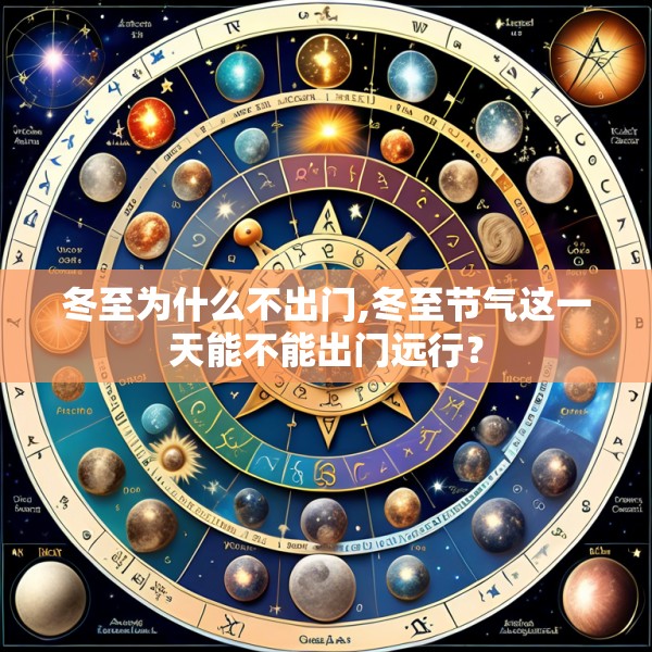 冬至为什么不出门,冬至节气这一天能不能出门远行？