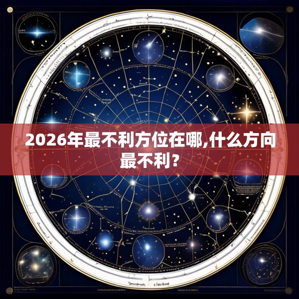 2026年最不利方位在哪,什么方向最不利？