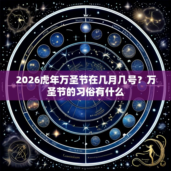2026虎年万圣节在几月几号？万圣节的习俗有什么
