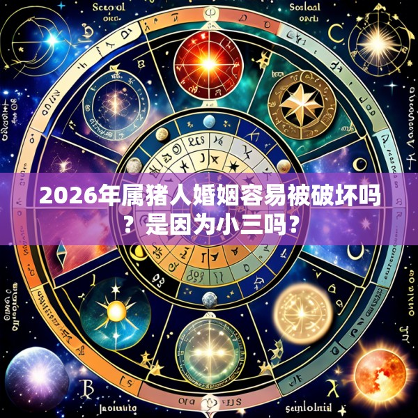 2026年属猪人婚姻容易被破坏吗?是因为小三吗?