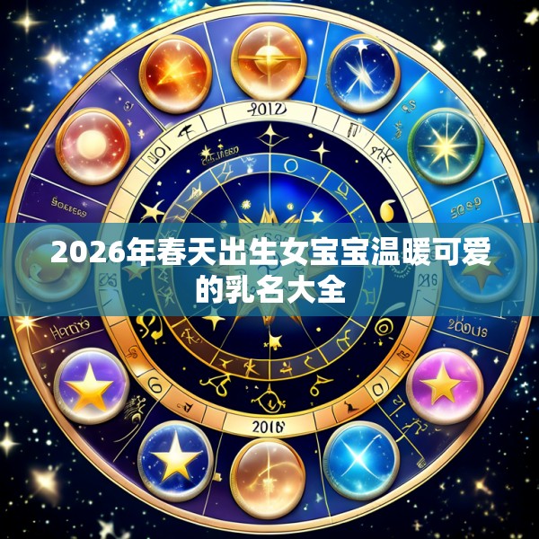 2026年春天出生女宝宝温暖可爱的乳名大全