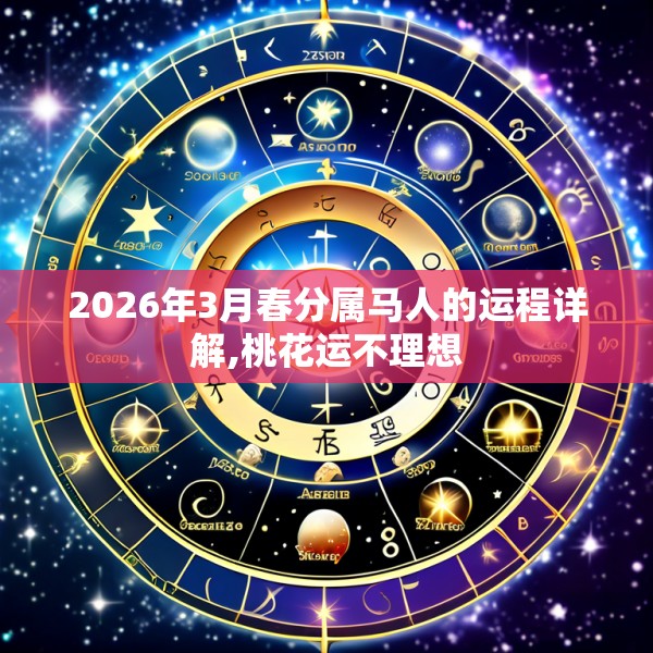 2026年3月春分属马人的运程详解,桃花运不理想