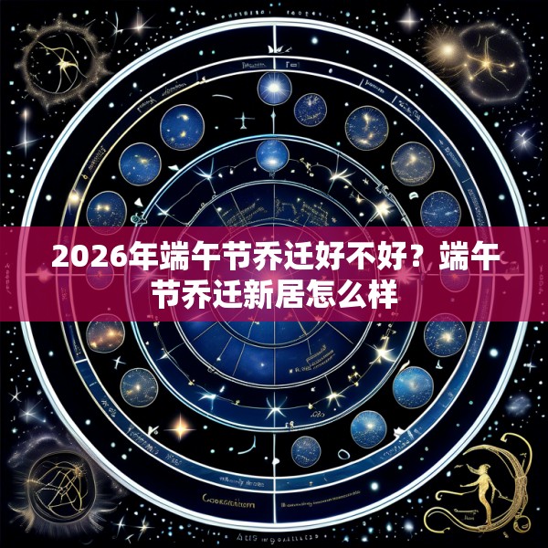 2026年端午节乔迁好不好？端午节乔迁新居怎么样