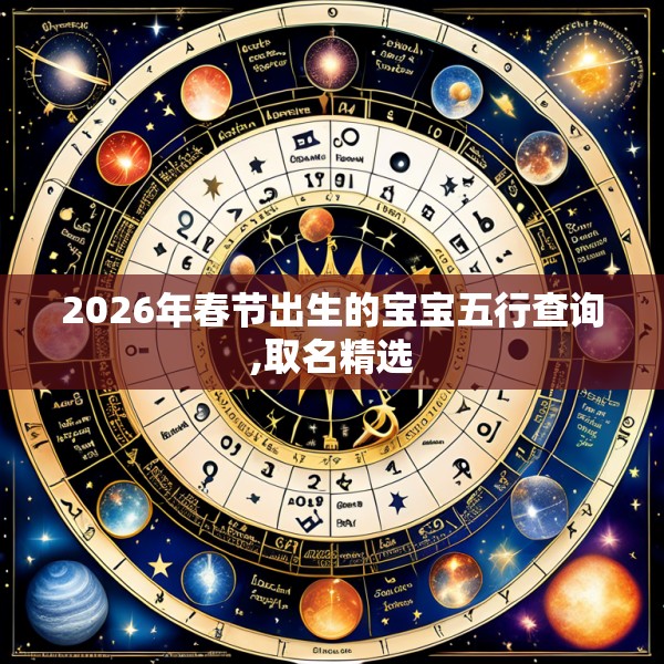 2026年春节出生的宝宝五行查询,取名精选