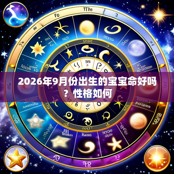 2026年9月份出生的宝宝命好吗？性格如何