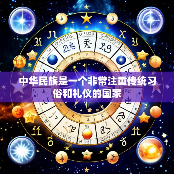中华民族是一个非常注重传统习俗和礼仪的国家