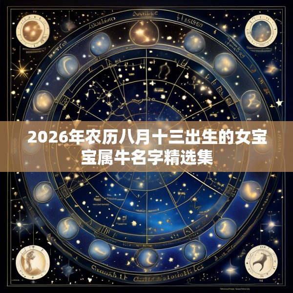 2026年农历八月十三出生的女宝宝属牛名字精选集
