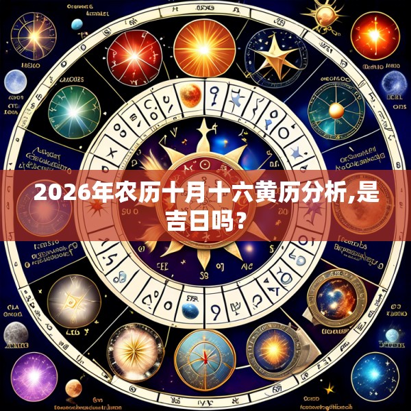 2026年农历十月十六黄历分析,是吉日吗？