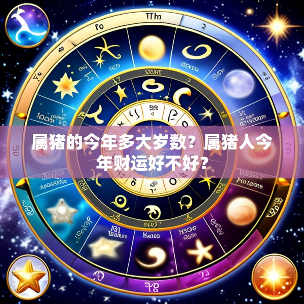 属猪的今年多大岁数？属猪人今年财运好不好？