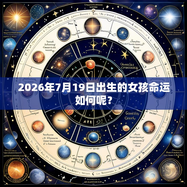 2026年7月19日出生的女孩命运如何呢？