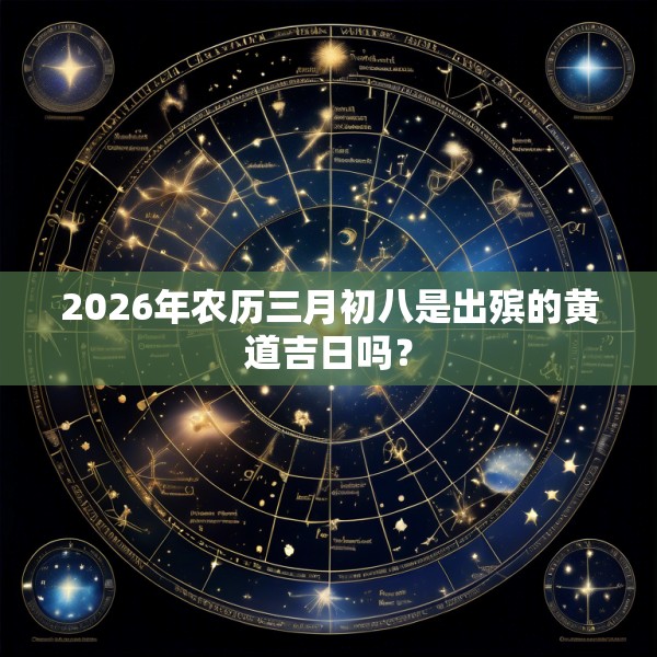 2026年农历三月初八是出殡的黄道吉日吗？
