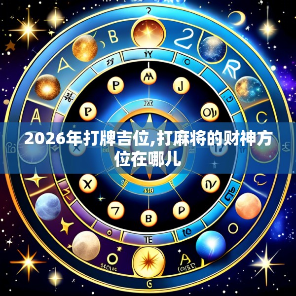 2026年打牌吉位,打麻将的财神方位在哪儿