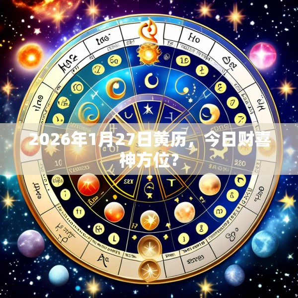 2026年1月27日黄历,今日财喜神方位?