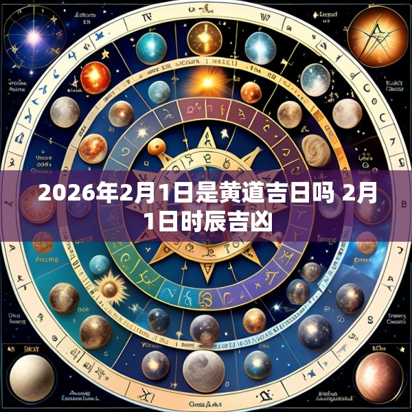 2026年2月1日是黄道吉日吗 2月1日时辰吉凶