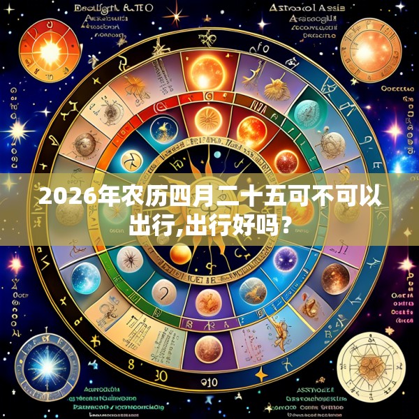 2026年农历四月二十五可不可以出行,出行好吗？