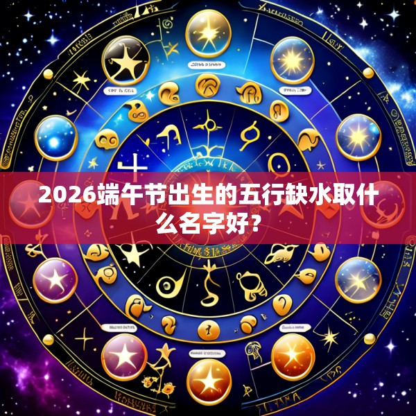 2026端午节出生的五行缺水取什么名字好？
