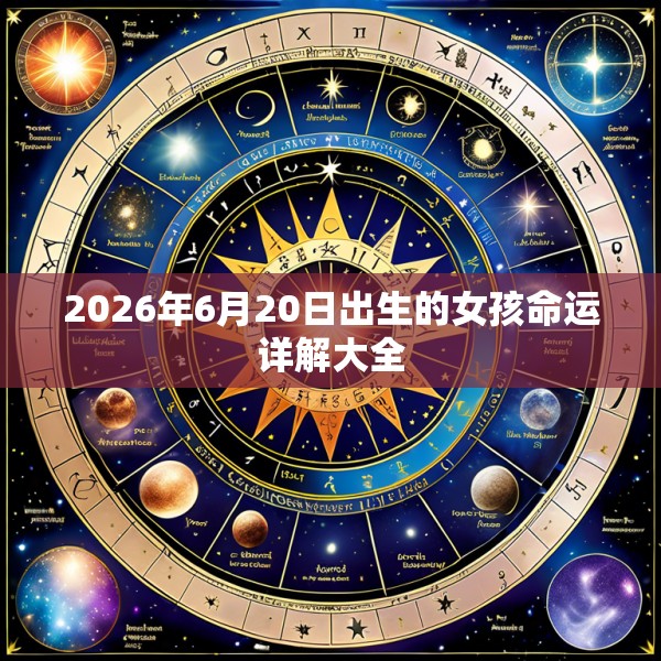2026年6月20日出生的女孩命运详解大全