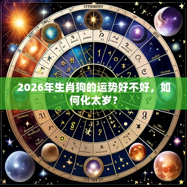 2026年生肖狗的运势好不好，如何化太岁？