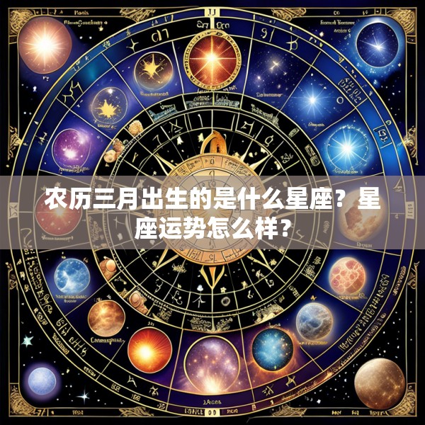 农历三月出生的是什么星座?星座运势怎么样?