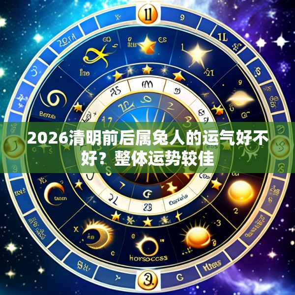 2026清明前后属兔人的运气好不好？整体运势较佳