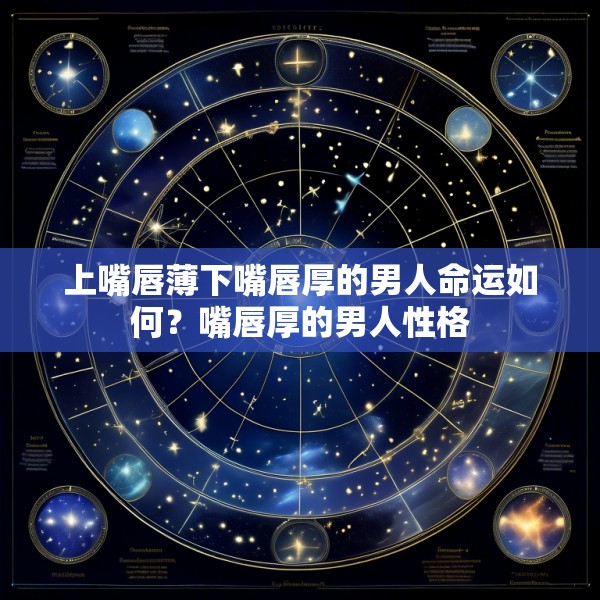 上嘴唇薄下嘴唇厚的男人命运如何？嘴唇厚的男人性格