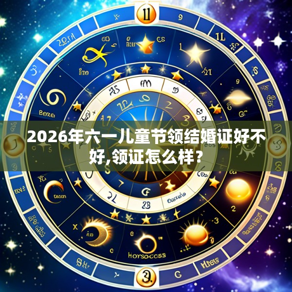 2026年六一儿童节领结婚证好不好,领证怎么样?