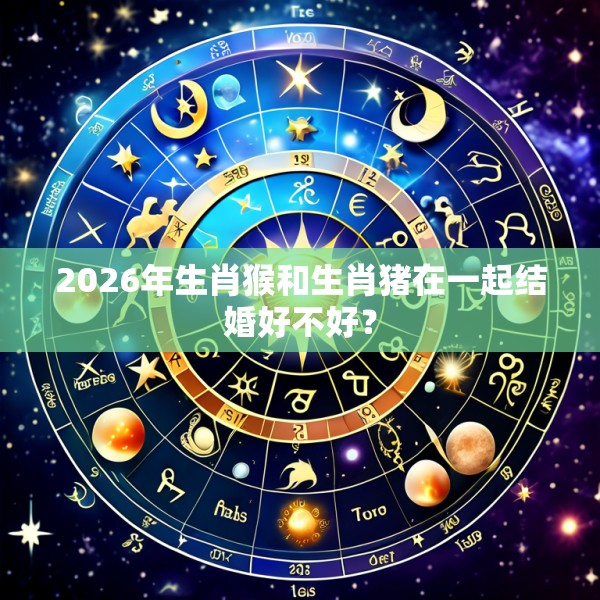 2026年生肖猴和生肖猪在一起结婚好不好？