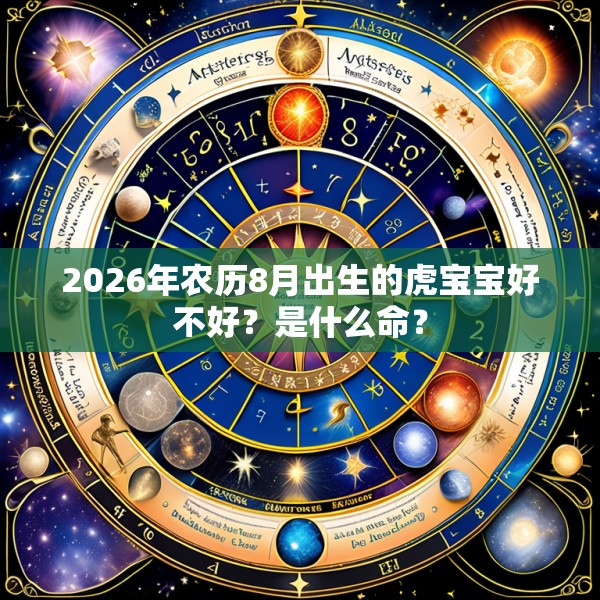 2026年农历8月出生的虎宝宝好不好？是什么命？