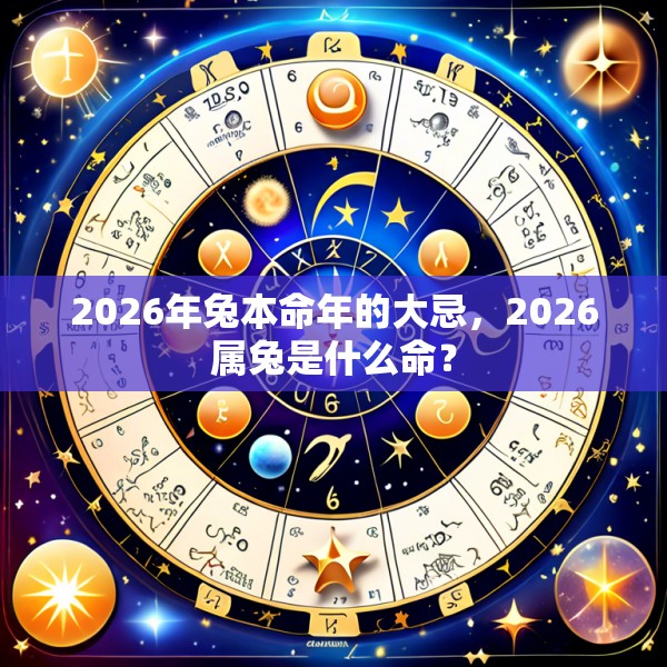 2026年兔本命年的大忌,2026属兔是什么命?