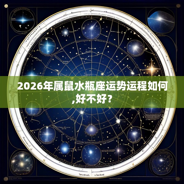 2026年属鼠水瓶座运势运程如何,好不好？