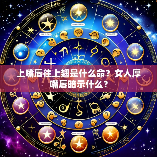 上嘴唇往上翘是什么命?女人厚嘴唇暗示什么?