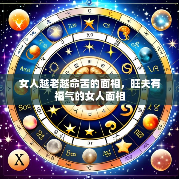 女人越老越命苦的面相，旺夫有福气的女人面相