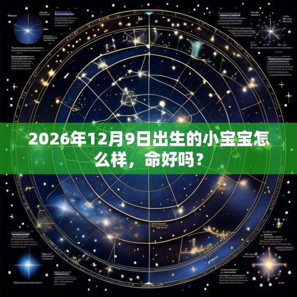 2026年12月9日出生的小宝宝怎么样,命好吗?