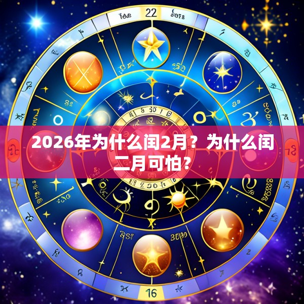 2026年为什么闰2月？为什么闰二月可怕？